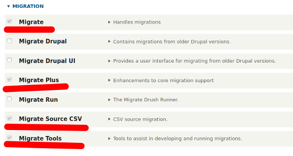 Enabling Migrate and Migrate Plus Migrate Tools
